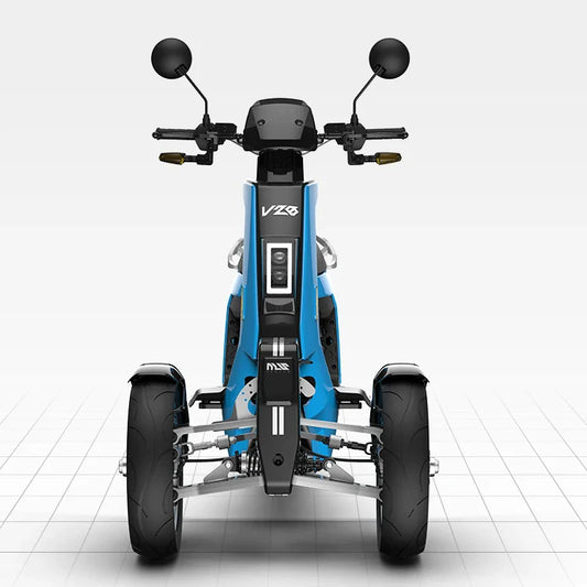 HKM-087763 V28 Electric 3-Wheel Car 72V 2000W with Front and Rear Disc Brakes, Max Speed 45 km/h, 2-Passenger Capacity