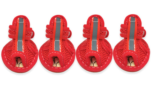 HKM-0886589 Breathable Non-Slip Mesh Puppy Sandals for Spring and Summer