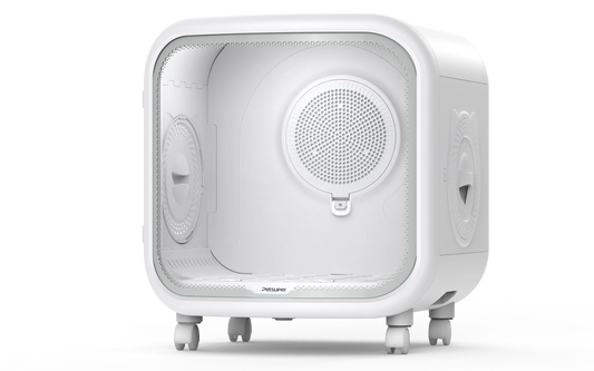 HKM-089299 75L Smart Pet Dryer Box with Curved Tempered Glass for Quick 15-Minute Drying