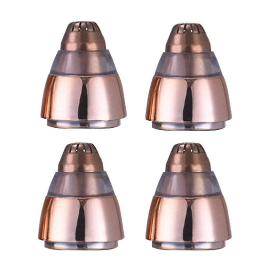 HKM-089875 Electric Eyebrow Trimmer Replacement Heads - ABS & Stainless Steel, Suitable for Facial Hair Removal