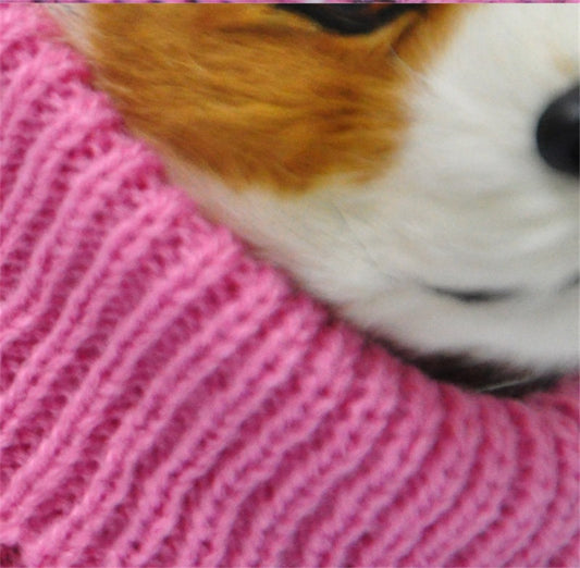 HKM-0899261 Cozy Acrylic Dog Sweater in Various Sizes for All Breeds