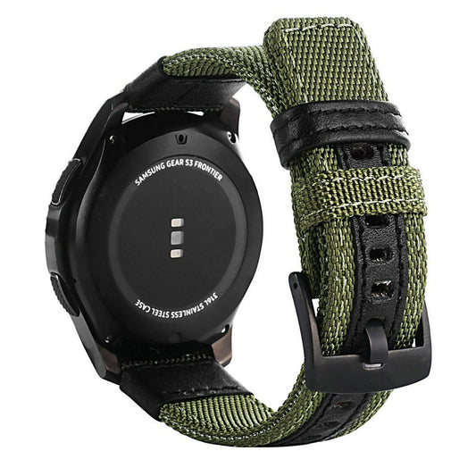 HKM-093011 Adjustable Nylon Woven Watch Strap - Multiple Colors & Sizes Available