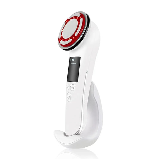 HKM-095123 Microcurrent Facial Massager Tool for Home Use – Cooling and Firming Galvanic Skin Care Device