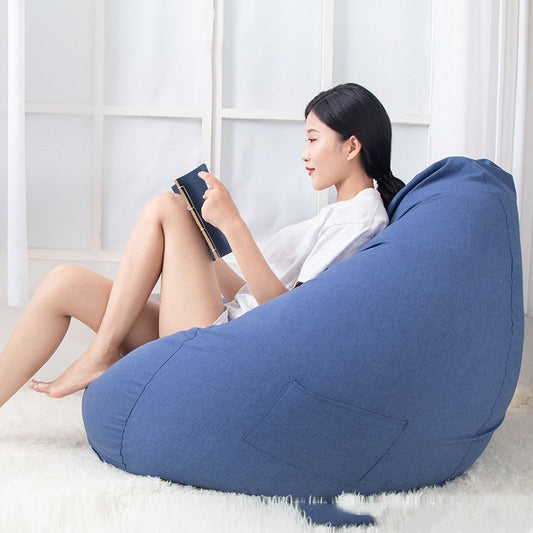 HKM-095187 Lazy Sofa Cover Bean Bag in Multiple Sizes and Colors for Adults, Kids, and Pets