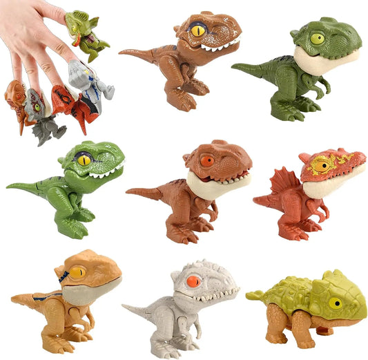 HKM-096595 Finger Biting Dinosaur Toy - Interactive ABS Tyrannosaurus Rex for Ages 5 and Up