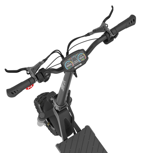 HKM-097299 YUME Swift 250W Foldable Electric Scooter - 60km Range, 10-Inch All-Terrain Tires, App Control, Waterproof