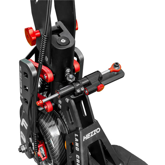 HKM-100755 HEZZO F9 Dual Motor 60V 40Ah Electric Fat Tire Scooter, 80-100km Range, 90km/h Max Speed, Foldable, Hydraulic Brakes