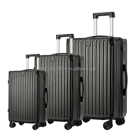 HKM-102931 Four-Piece Luggage Set with Anti-Lock Brake System – 14", 20", 24", 28" Suitcases