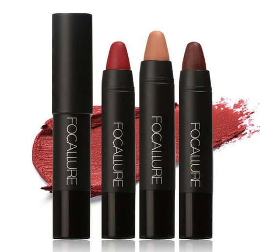 HKM-104083 Focallure Matte Lipstick - Long-Lasting Hydrating Formula with Vitamin E