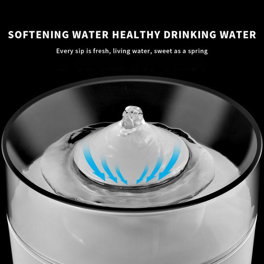 HKM-1049661 Automatic Cat Water Dispenser with Simple Design and Durable ABS Material