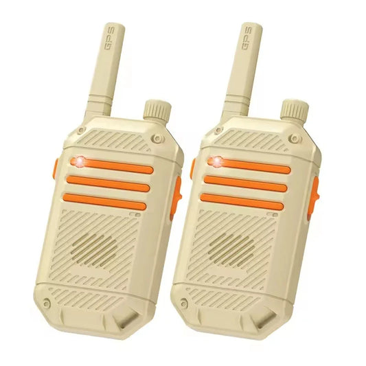 HKM-105811 Kids Battery Operated Long Range Walkie Talkie Set, Waterproof Plastic Toy - 2-Pack