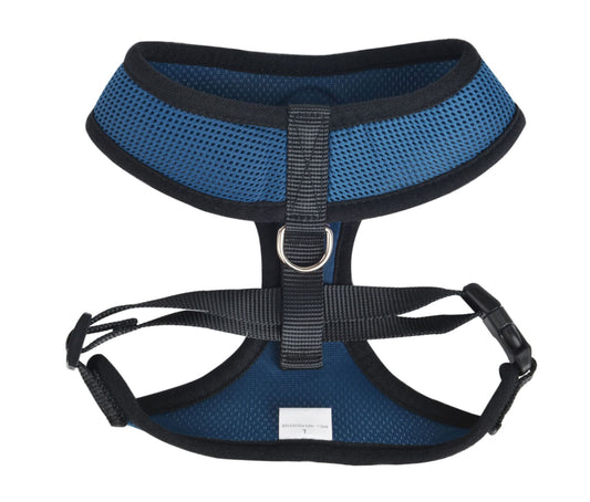 HKM-1064381 Breathable Mesh Pet Chest Harness with Adjustable Traction Rope - Multiple Colors & Sizes Available