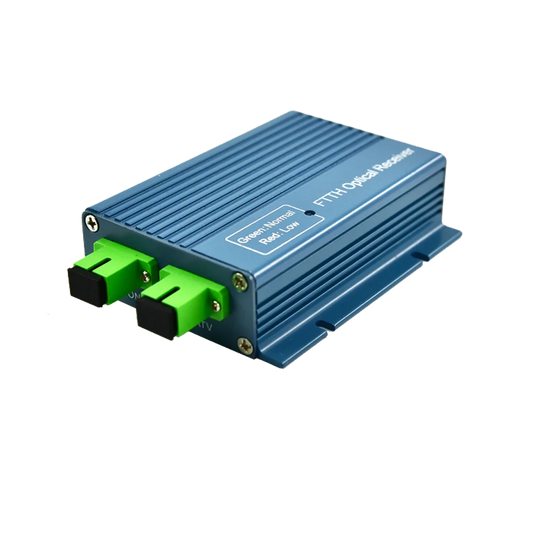 HKM-106515 Mini Optical Receiver HZY-0303AWD with WDM, Active Receiver in Metal Housing