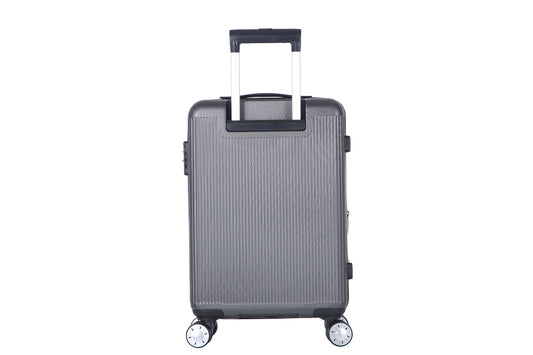 HKM-107539 Durable Hard Shell Luggage Set with 360-Degree Trolley System - 20/24/28 Inch Travel Suitcases