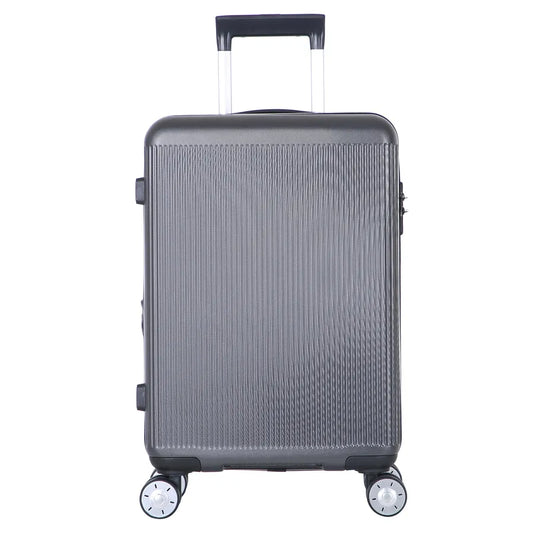 HKM-107539 Durable Hard Shell Luggage Set with 360-Degree Trolley System - 20/24/28 Inch Travel Suitcases