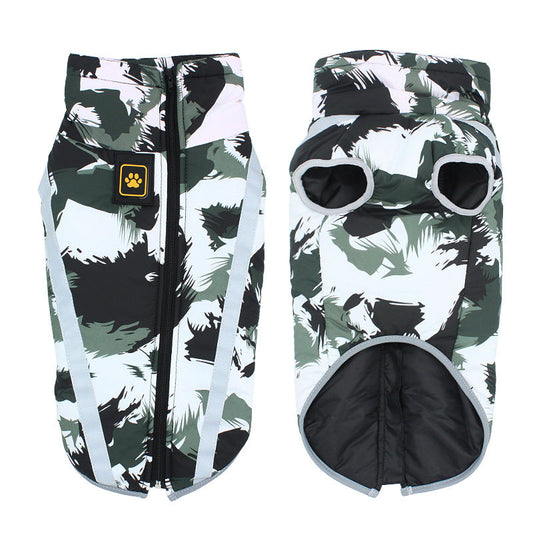 HKM-1081021 Cozy Cotton Padded Dog Clothes in Various Sizes and Colors for Ultimate Comfort