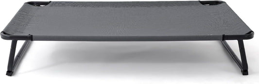 HKM-108307 Elevated Large Dog Bed with Adjustable Legs, Washable Mesh Cover, Non-Slip Feet, Indoor & Outdoor Use