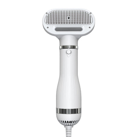 HKM-1093693 Teddy Integrated Hair Dryer and Brushing Comb with Foldable Design and Multiple Speed Settings