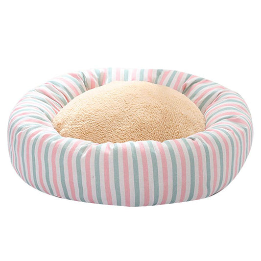 HKM-116051 Cozy Cloth Pet Nest for Cats and Dogs - 40cm Diameter, 12cm Height