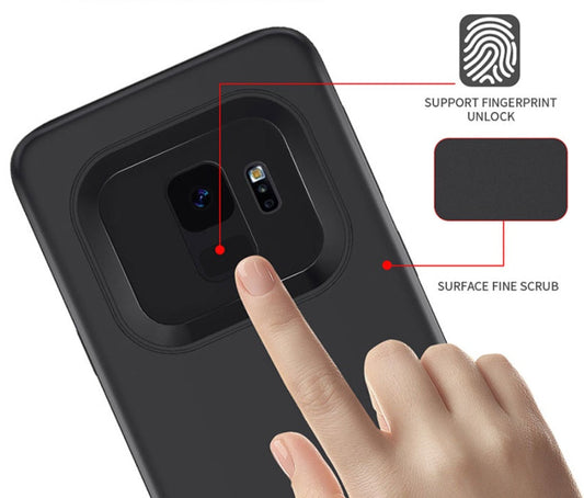 HKM-117907 Wireless Charging Phone Case for Samsung S8/S9 with Built-In Large Capacity Power Bank