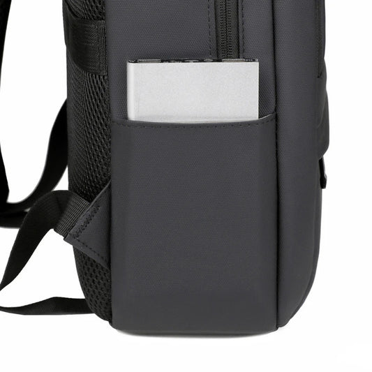 HKM-125331 Waterproof USB Charging Laptop Backpack with Large Capacity for Business Travel