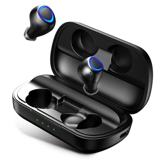 HKM-125459 Wireless Bluetooth Headset with Mobile Power Supply and Type-C Charging