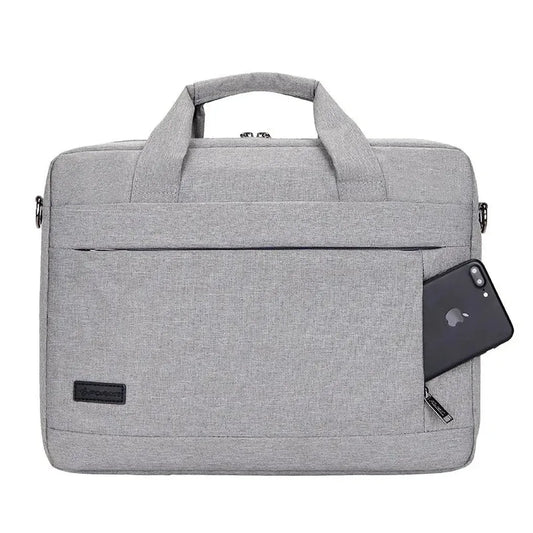 HKM-128275 Customizable Laptop Shoulder Bag with Pocket - Fits 14 and 15 Inch Devices
