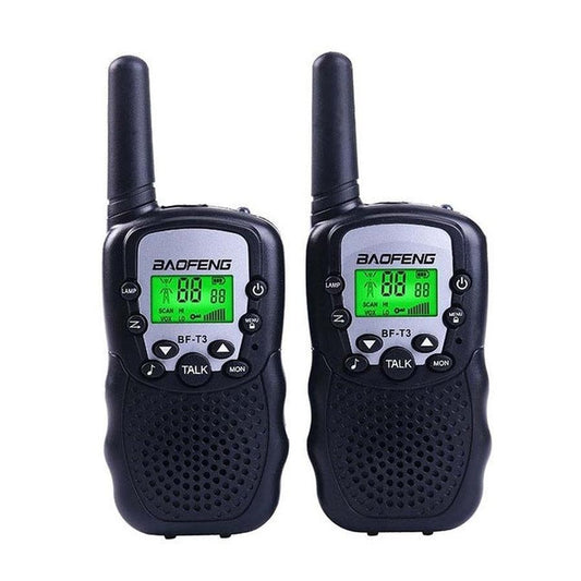 HKM-128403 Children's Handheld Walkie Talkies - 22 Channels, 400-470 MHz Frequency, Dual Pack