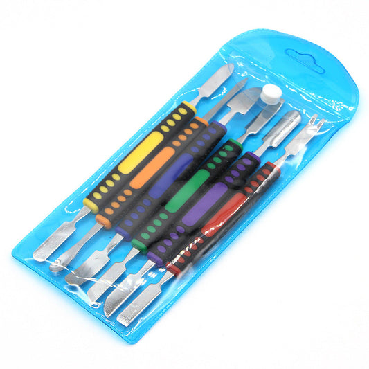 HKM-129107 6-Piece Stainless Steel Tool Set for Cell Phone and GPS Disassembly