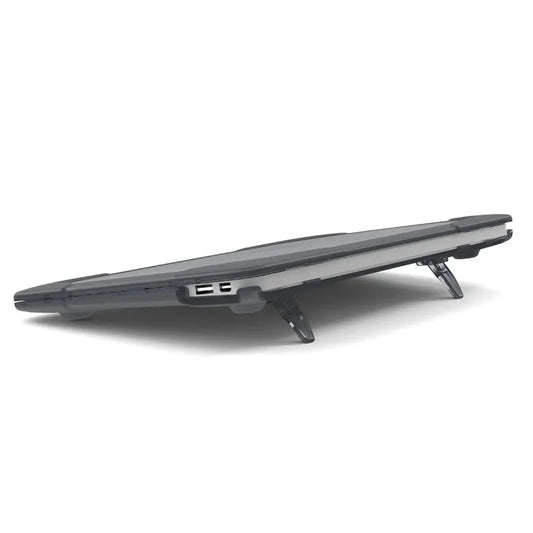HKM-136019 Slim Hard Shell Protective Cover with Fold Kickstand for MacBook Pro 13" Retina A1502 A1425