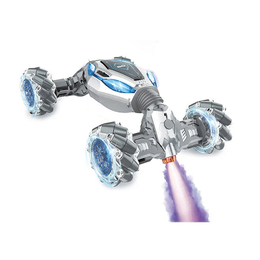 HKM-137619 Stunt Twist Remote Control Car with Lights, Music, and 360-Degree Rotation