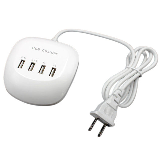 HKM-137683 Universal USB Wall Charger - 220V Input, 5V Output, 2400mA for iPhone, iPad, Camera and More
