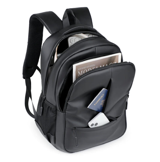 HKM-143443 Lightweight Breathable Laptop Backpack with Stylish Design and High Capacity Shoulder Strap