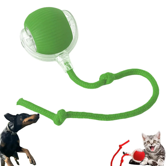 HKM-145043 Interactive Smart Cat Toy Ball with Remote Control - Automatic Rolling Indoor Cat Accessory