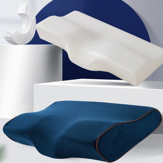 HKM-147795 Memory Foam Butterfly Shaped Pillow for Cervical Health - Multiple Colors and Sizes Available