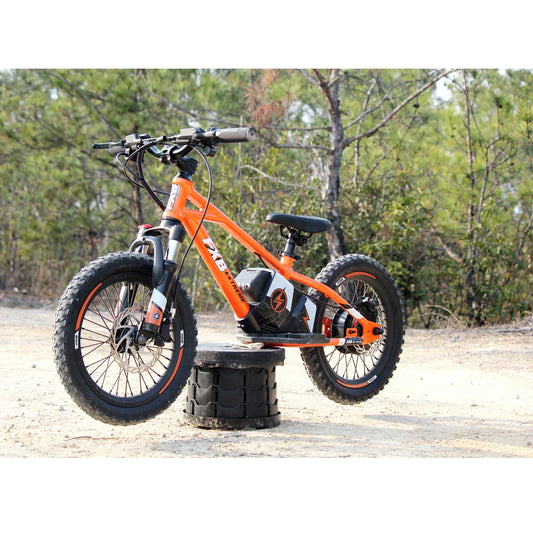 HKM-149395 16 Inch Electric Balance Bike for Kids - Aluminum Alloy, 3 Speed, Disc Brake, 36V Lithium Battery
