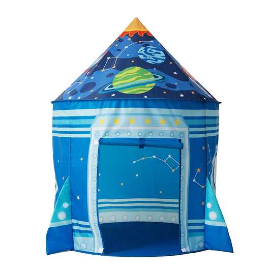 HKM-151571 Pink and Blue Princess Castle Tent for Indoor and Outdoor Play