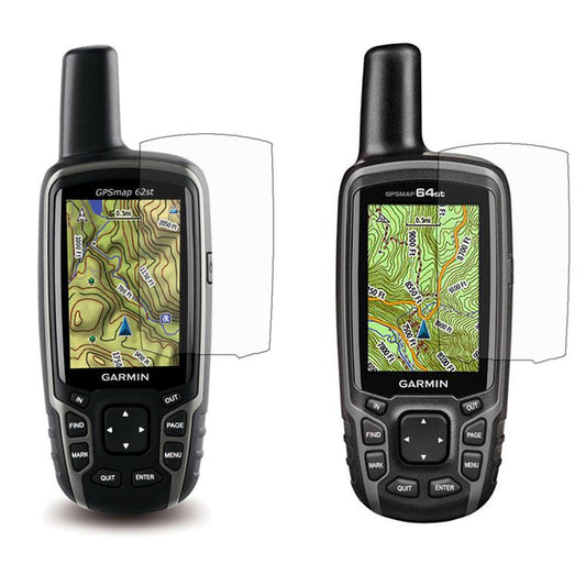 HKM-152979 Protective Film for Garmin 62 64 62STC Astro 320 220 - Anti-Scratch, UV Protection, Clear HD Display