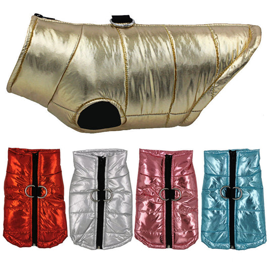 HKM-1533757 Waterproof Cotton Dog Vest in Bright Colors for All Sizes