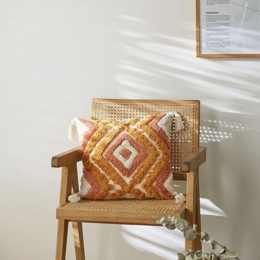 HKM-156115 Nordic Cotton Waist Cushion Cover for Sofa Bed - Multiple Color Options Available