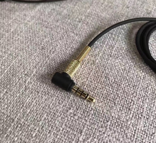 HKM-158227 Gold In-Ear Earplugs with L-Bend Plug Design
