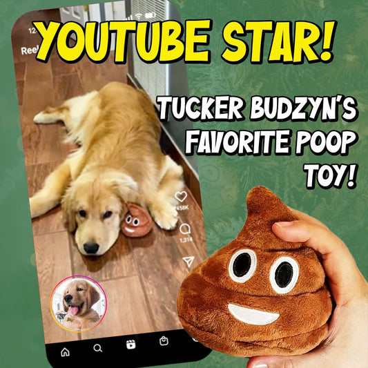 HKM-1583293 Farting Plush Poop Doll Pet Toy with Sound Effects - 12 cm, 70 g