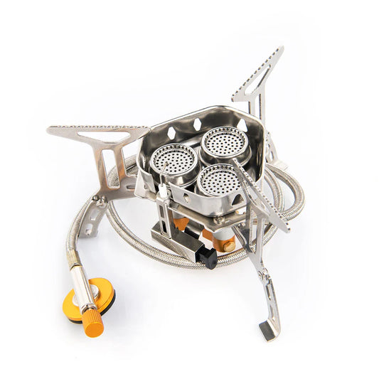 HKM-159059 Portable 6800W Camping Stove for Outdoor Cooking, Hiking and Picnics