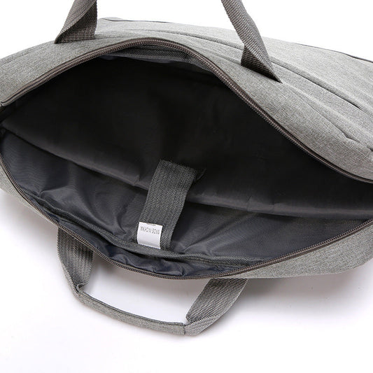 HKM-159251 Blue, Black, Gray, or Red Nylon Shoulder Briefcase for Notebook and Laptop with Multiple Pockets