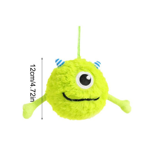 HKM-1596605 Interactive Dog Teething Toy Ball - Soft, Flexible, Bite-Resistant Chew Toy for Gums and Exercise