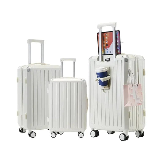HKM-161875 Recyclable Travel Suitcase Set with Handle and Paper Tray for Convenient Packing
