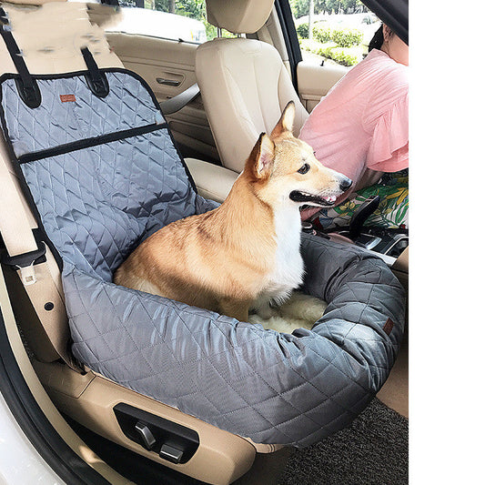 HKM-1649213 Removable and Washable Thickened Pet Dog Car Mat - Waterproof Non-Slip Oxford Cloth