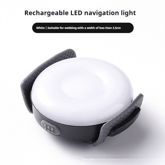 HKM-1713981 LED Dog Safety Light for Nighttime Walks - Black, Green, Blue, Red