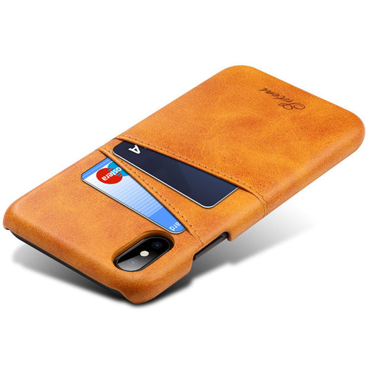 HKM-171923 Slim PU Leather Wallet Case with Credit Card Holder for Phones