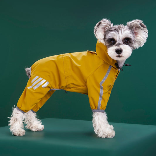 HKM-1724989 Waterproof All-Weather Raincoat for Dogs, Available in Multiple Colors and Sizes